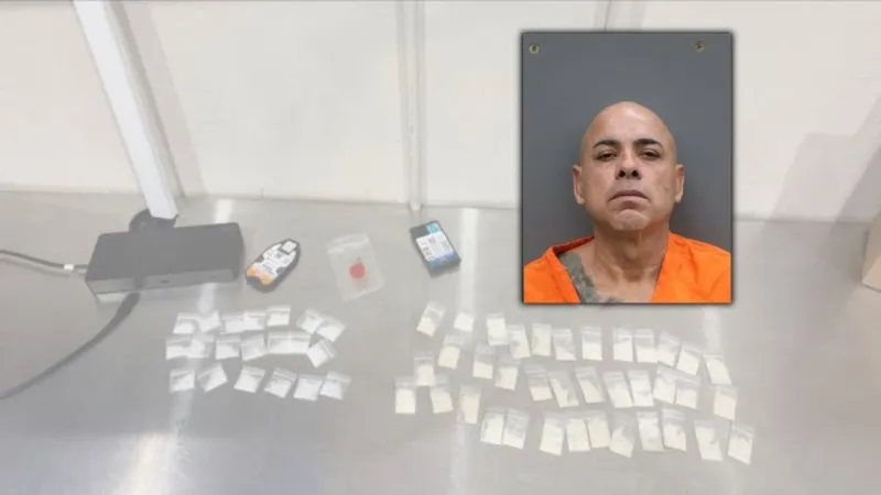 Deputies search car after driver consents, find 26.4g fentanyl and 10.5g meth