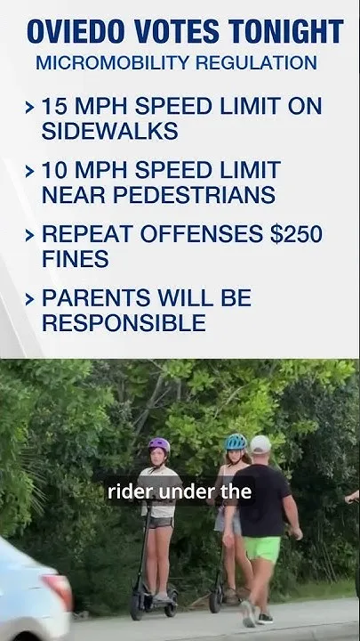 Proposed Oviedo ordinance would tighten e-bike rules (Video)