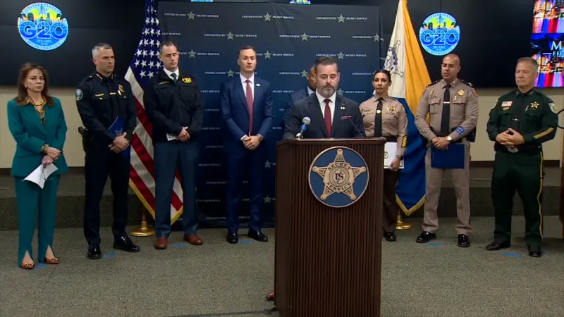 Public safety officials gather to plan ahead of G20 gathering at Trump National Doral
