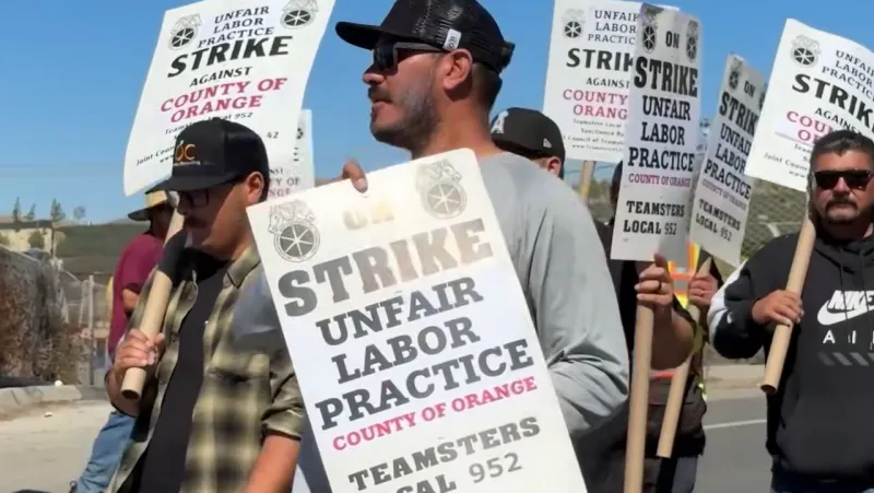 Orange County, Teamsters have 'promising' labor talks