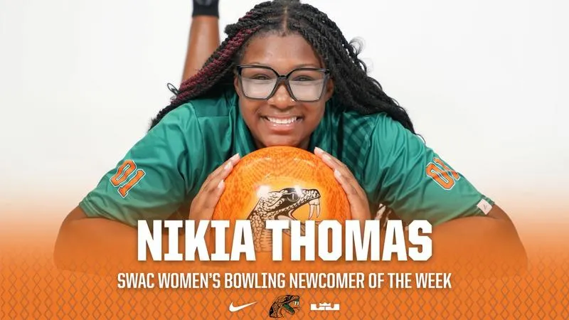 Thomas Earns SWAC Weekly Bowling Honor