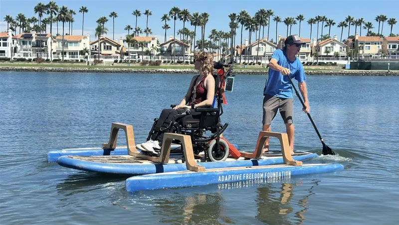 'Waves of Ability' helps put Paralympic sports in the spotlight ahead of 2028 Games