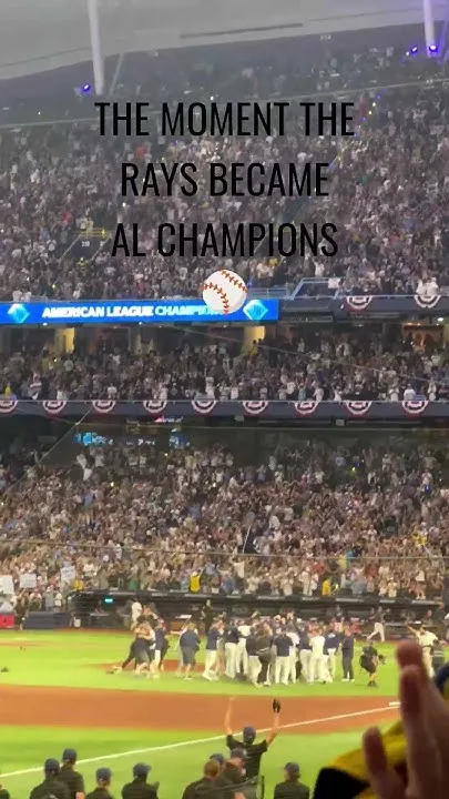 The Rays are going to the World Series (Video)