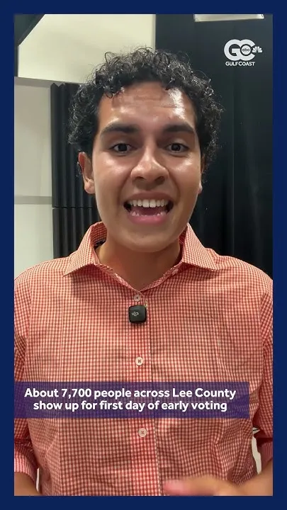 Early voting begins in Lee County, Florida on Monday (Video)