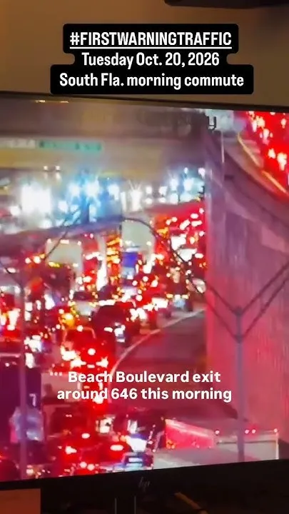 As of 7:28 a.m., lanes are starting to reopen but this is now a 6-mile backup (Video)