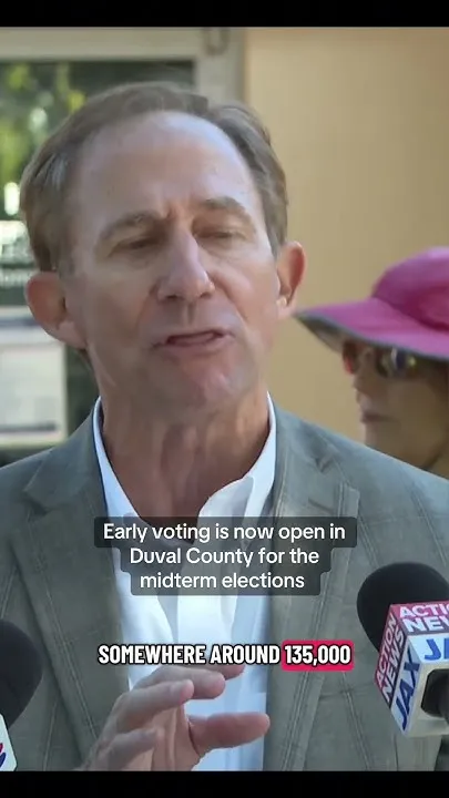Early voting underway in Duval County for midterm elections (Video)