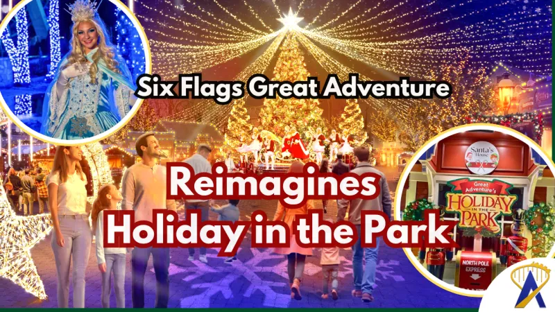 Six Flags Great Adventure reveals 4 new holiday lands, entertainment for 2026