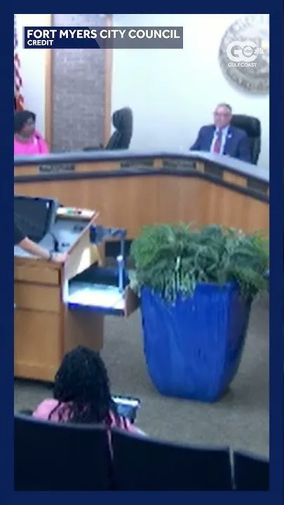 Fort Myers City Council meeting ends early after 3 members leave following calls for mayor to resign (Video)