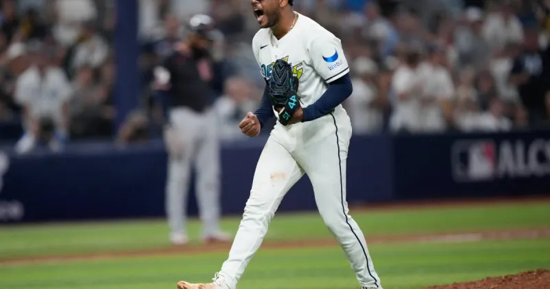 `Fastball Freddy' Peralta earns ALCS MVP award after pitching the Rays into the World Series