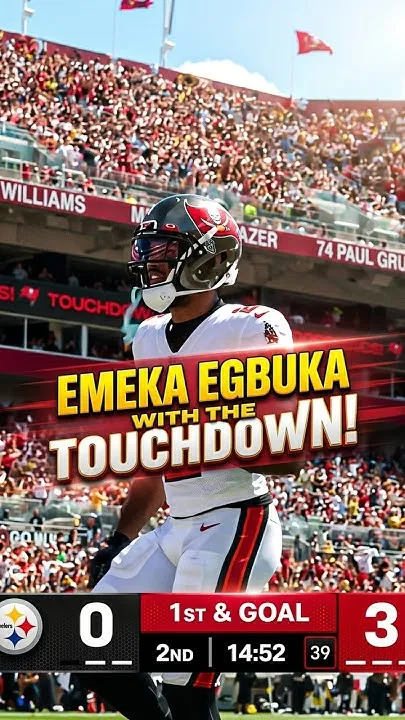 Absolute perfection from Egbuka  #Buccaneers #Bucs #NFL #Shorts #Highlights (Video)