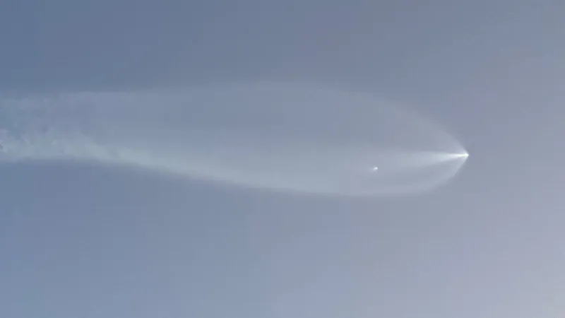 SpaceX launch puts on a glowing sky show over South Florida