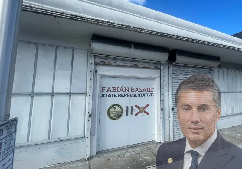 Did taxpayers buy a Miami ghost office for jury-affirmed sex pest Fabian Basabe?
