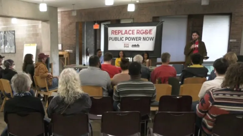 Advocates for publicly-owned utility companies host event in Rochester