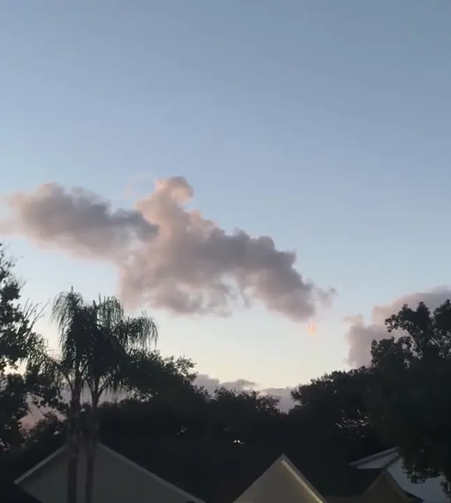 SpaceX early morning launch seen from Port Orange (Video)