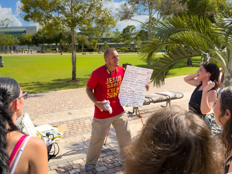 Adam Lacroix, Team Jesus Preachers and Confrontational Evangelism