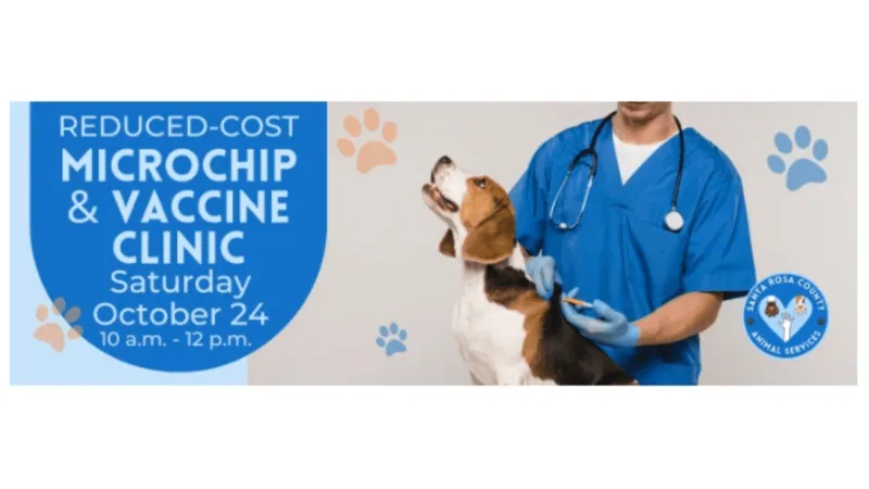 Santa Rosa County to host low-cost pet vaccine, microchip clinic in Milton