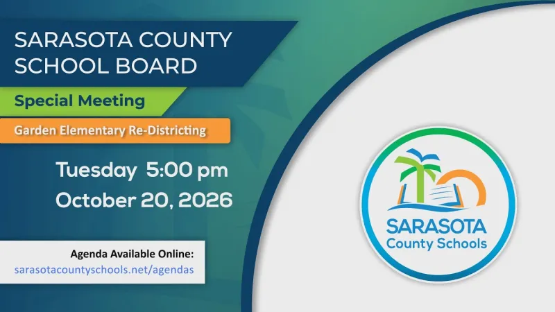 SCS | Board Special Meeting - Garden Elementary Re-Districting - 5:00pTuesday, October 20, 2026 (Video)