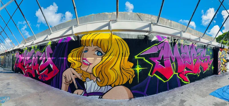 The murals of III Points' RC Cola plant