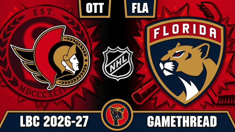 Gameday 10: Florida Panthers at Ottawa Senators