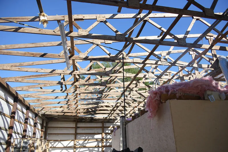 American Legion in Navarre loses roof, works to recover