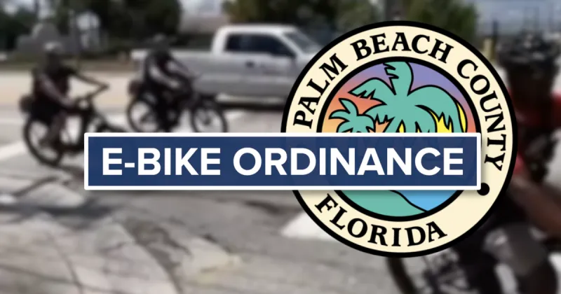 Palm Beach County moves forward with e-bike, scooter regulations amid safety concerns