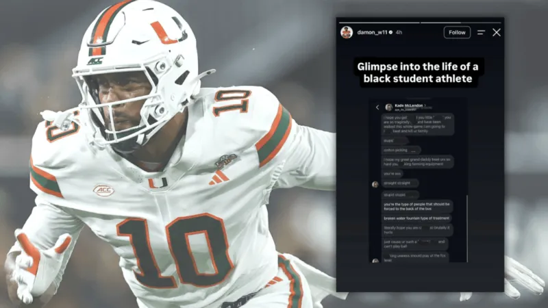 Florida Bar staffer on leave for alleged racist, homophobic texts to UM football player