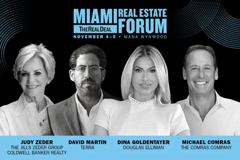 Shaping South Florida's Next Era: Who's Onstage at TRD's Miami Real Estate Forum, Nov. 4 & 5