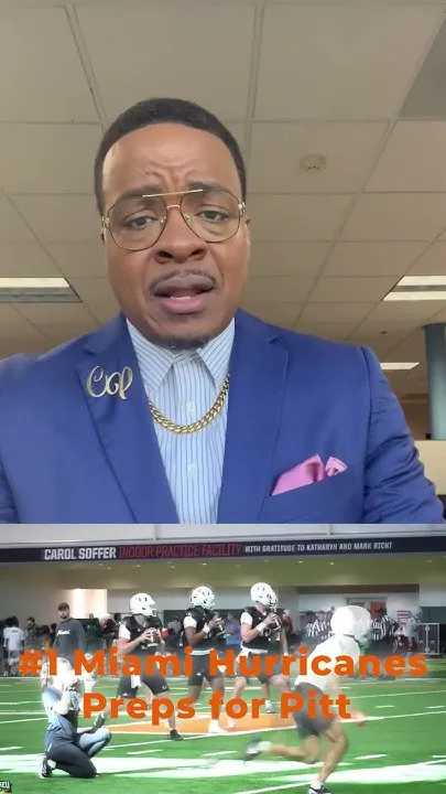 #1 Miami Hurricanes Prep for Pitt (Video)