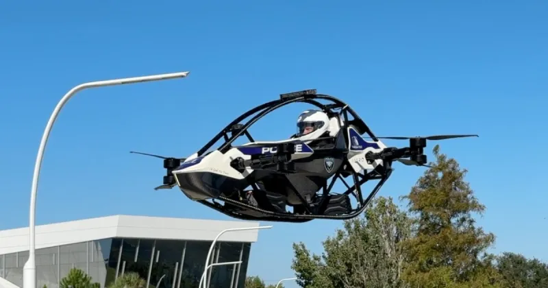 Florida Poly Police becomes first agency in U.S. to use electric flying vehicle