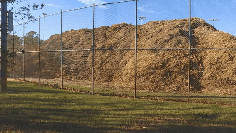 Escambia County turning storm debris into mulch for future infrastructure projects
