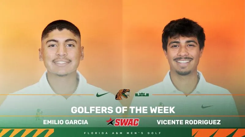 FAMU Sweeps SWAC Men's Golf Weekly Honors