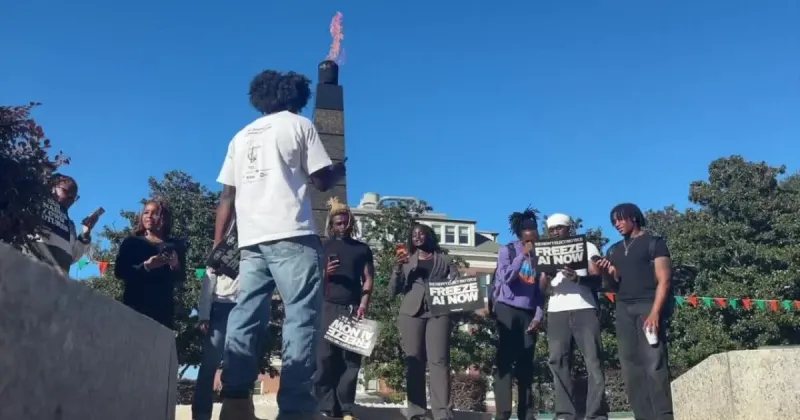 Florida A&M students join nationwide walkout calling for a pause on artificial intelligence development