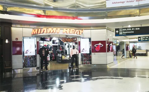 Miami Heat airport store nets a last-minute victory