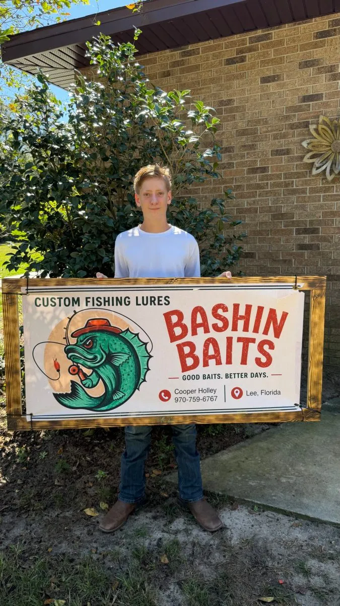 Check out Cooper Holley's custom creations at Bashin' Baits