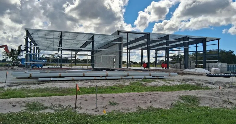 Spring Lake fire station rises into sky