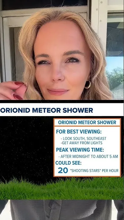 Orionid meteor shower peaks tonight (Video)