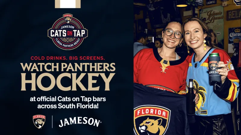 Florida Panthers and Jameson Bring Back 'Cats on Tap' for the 2026-27 Season
