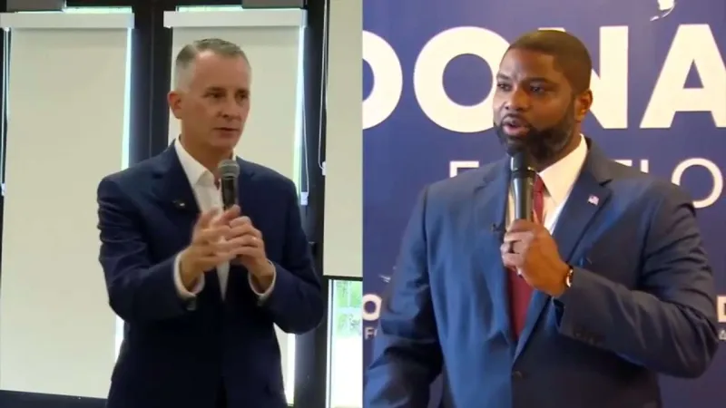 Gubernatorial candidates Donalds and Jolly make multiple South Florida stops amid final campaign pushes