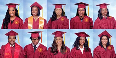 Eight Black Women Among 10 Tuskegee University Graduates To Earn Perfect 4.0 GPAs for All Four Years, Turning Academic Excellence Into a Legacy