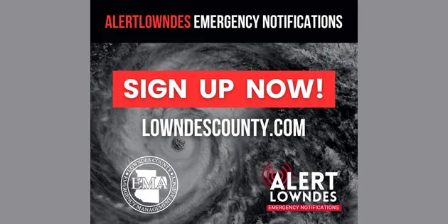 Lowndes EMA Urges AlertLowndes Signups