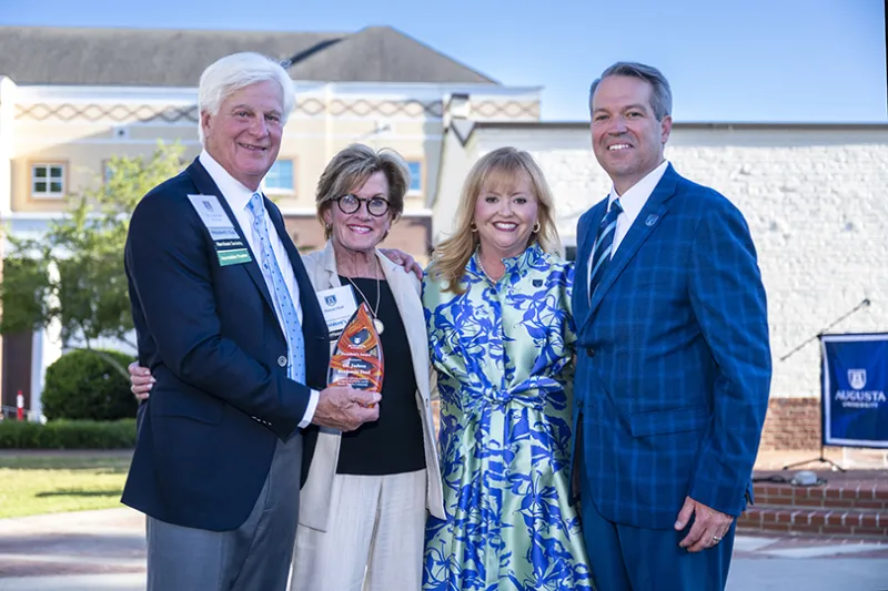 Distinguished dental alum and advocate receives AU President's Award