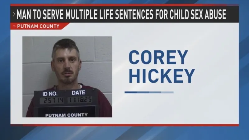 Putnam man gets multiple life terms plus 220 years after 31-count child sex conviction