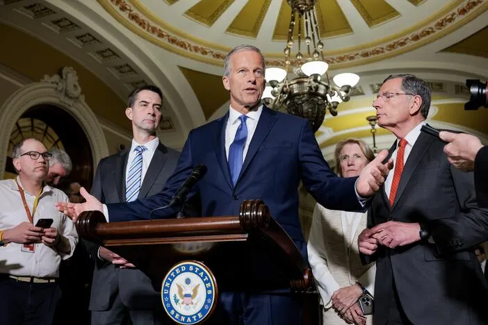 Senate Republicans rebel against Trump's $1.8 trillion fund
