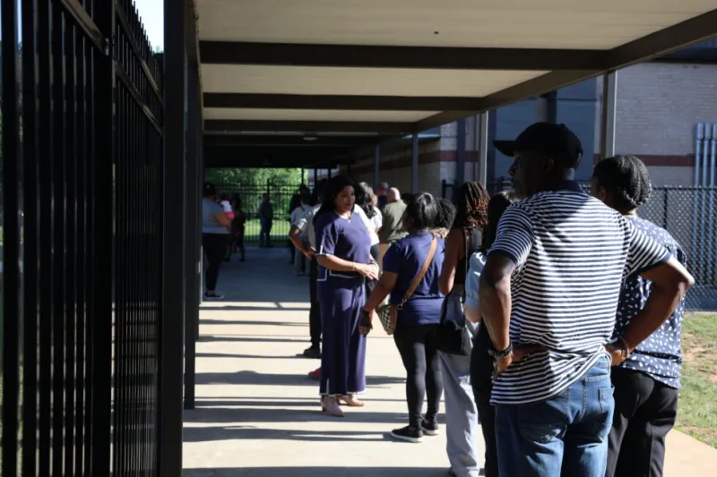 Crowded Georgia primaries send voters back for June runoffs up and down the ballot