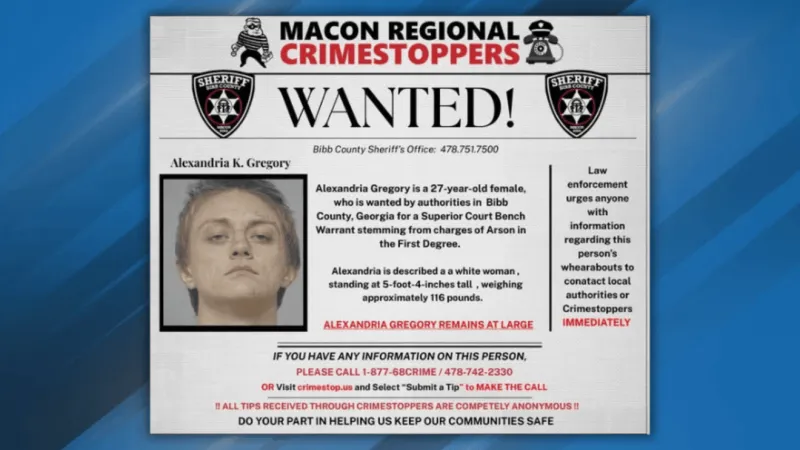 Deputies seek public help locating woman involved in Macon arson case
