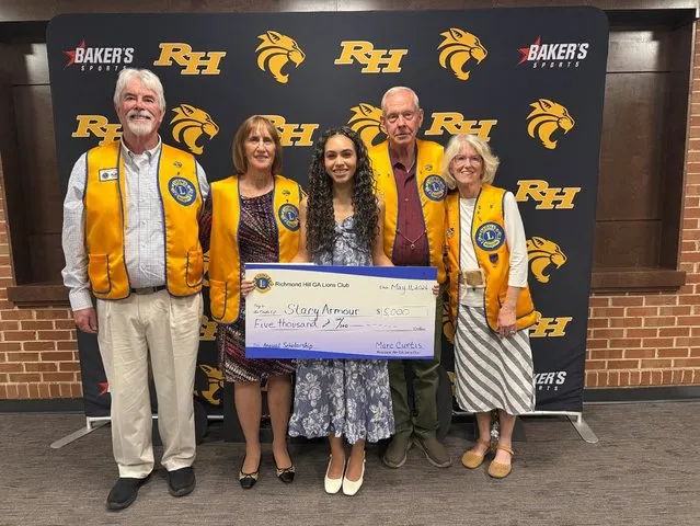 Lions Club awards $5K scholarship