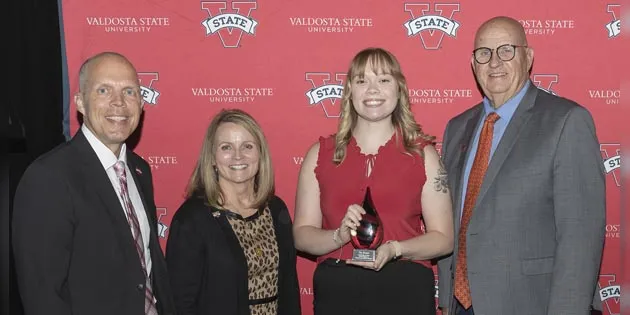 Tia Brant Earns Highest Academic Achievement Award at VSU