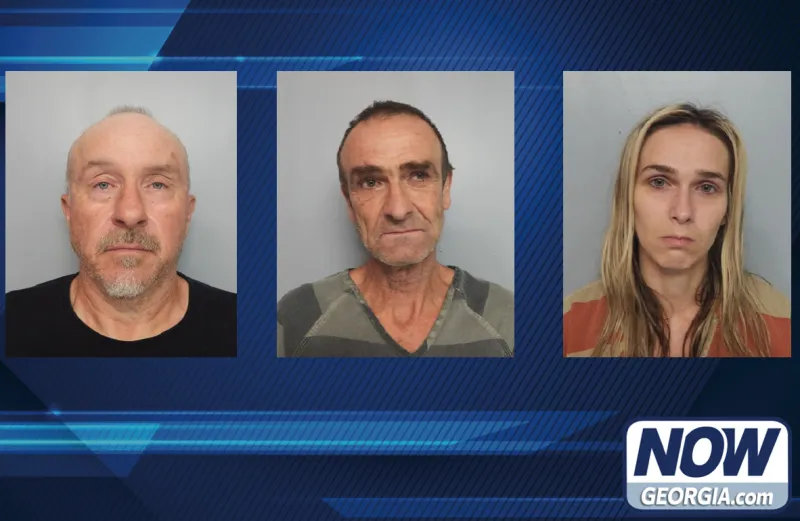 Three Alto residents charged with stealing cargo from derailed train in Hall County
