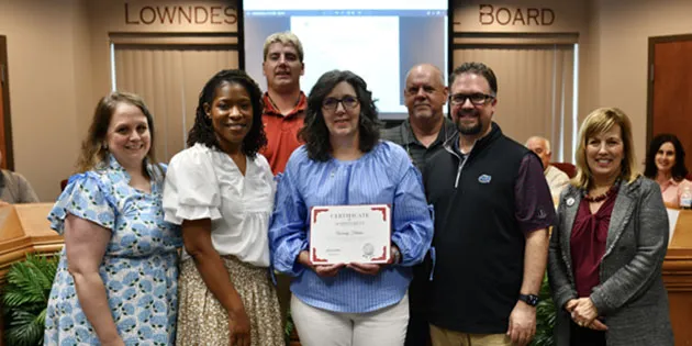 Clyattville Elementary teacher recognized by Georgia Council on Economic Education