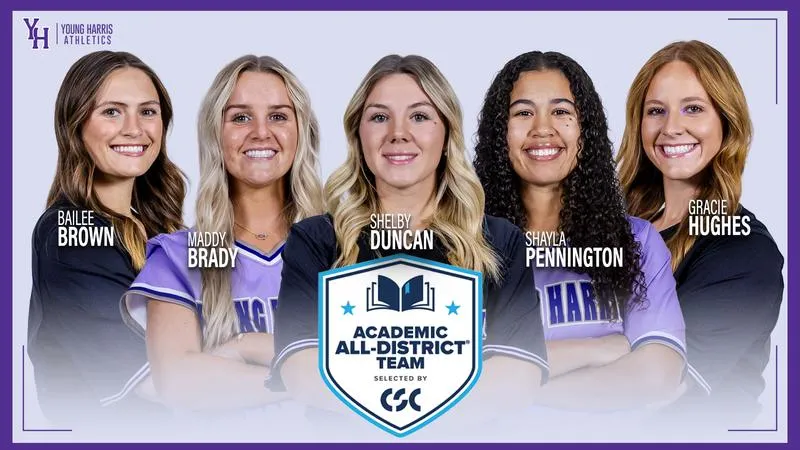 Mountain Lions Softball Land 5 on CSC Academic All-District Team